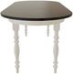 Mavin Customizable 36" Oval Extendable Dining Table with 2 Leaves-2