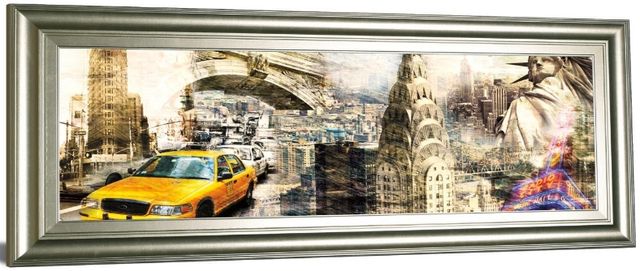 Classy Living Sola B. Downtown New York Wall Art-3