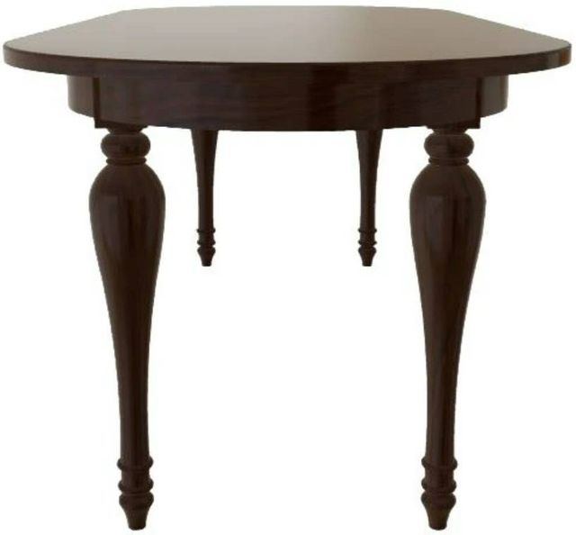 Mavin Customizable 72" Oval Extendable Dining Table with 12" Leaf-2