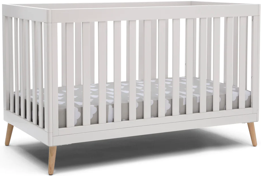 Delta Children Essex Bianca White 4 in 1 Convertible Crib Appliances in Sacramento from Masters Wholesale