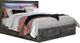Signature Design by Ashley® Baystorm 4-Piece Gray Queen Panel Bed Set-1
