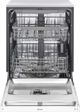 LG 24" White Front Control Built-In Dishwasher with Quadwash™-1