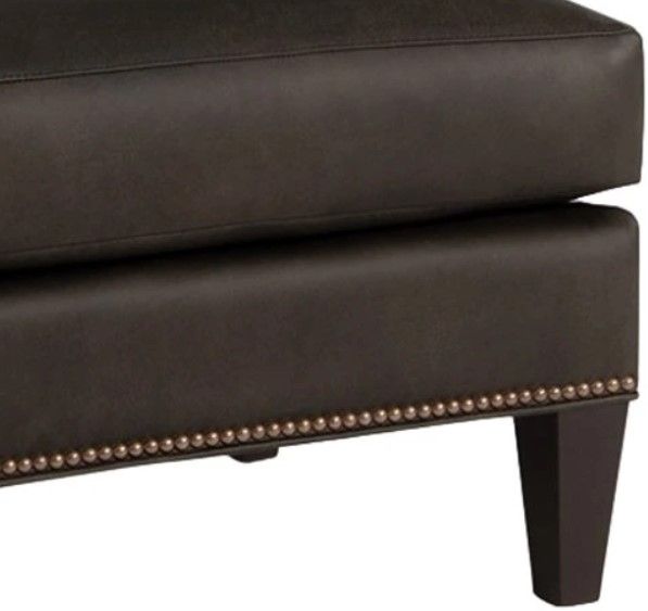 Smith Brothers Customizable 270 Leather Ottoman-2