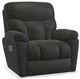 La-Z-Boy® Morrison Navy Leather Power Wall Recliner with Headrest-0