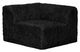 Furniture of America® Nappi Black Large L-Sectional with Ottoman-5