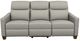 La-Z-Boy® Quinault Gray Power Reclining Sofa with Headrest-1