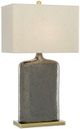 Currey & Company Musing Khaki/Rustic Metallic Bronze Table Lamp-0