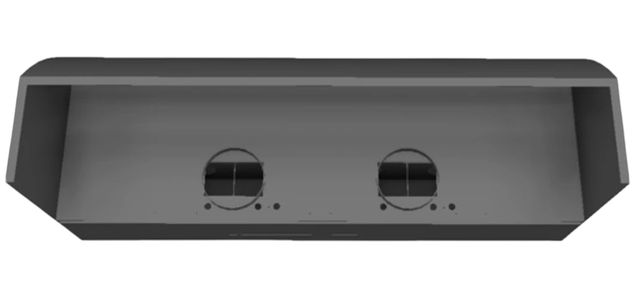 Vent-A-Hood® 66" Gunsmoke Wall Mounted Range Hood-2