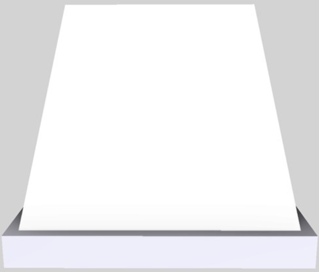 Vent-A-Hood® Designer Series 36" White Wall Mounted Range Hood-0