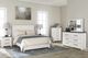 Signature Design by Ashley® Gerridan 3-Piece White/Gray Queen Panel Bed Set-4