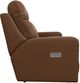 La-Z-Boy® Emmons Oak Leather Power Reclining Loveseat with Headrest-3