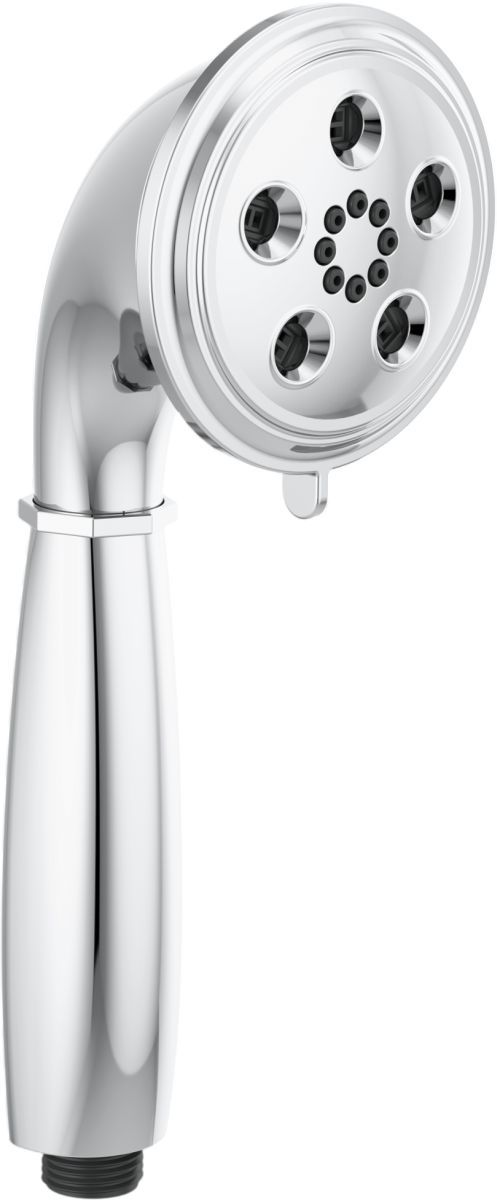 Brizo Essential™  Polished Chrome Classic Round H2Okinetic® Multi-Function Handshower-0