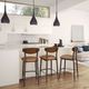 Amisco Customizable Hint Upholstered Bar Stool-1