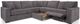 Decor-Rest® Furniture LTD 2786 3 Piece Gray Power Reclining Sectional-2
