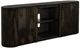 International Furniture Direct Balam Stained Dark TV Stand-0