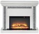 ACME Furniture Noralie Mirrored 42" Electric Fireplace-3