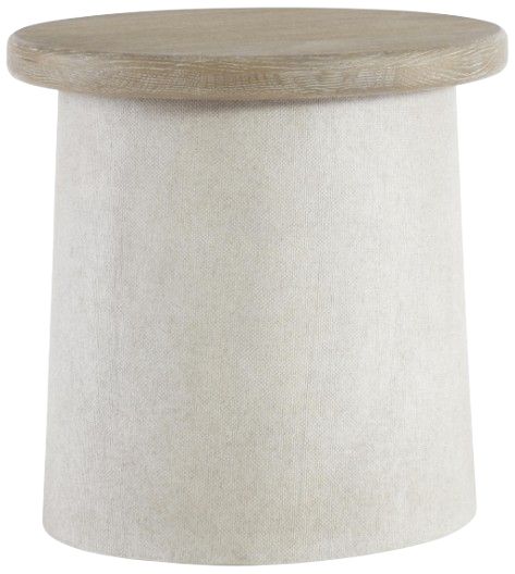 Bernhardt Easley Bernhardt Living Trevin Side Table with Silt Base-2