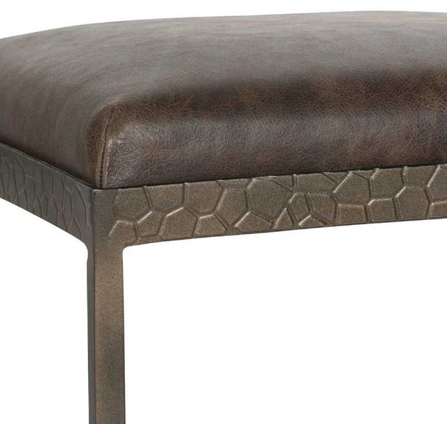 Classic Home Bose Bronze/Cocoa Brown 26" Counter Stool-3