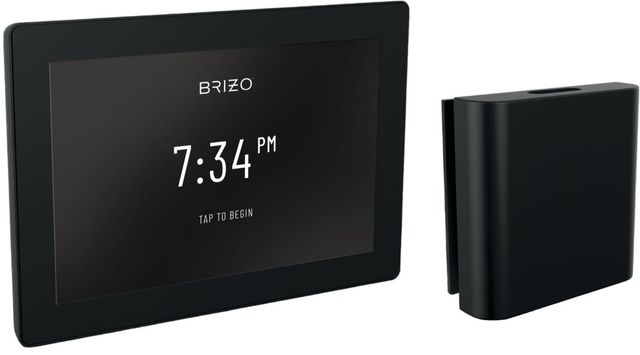 Brizo Other Matte Black Mystix™ Transcendent Digital Interface and Square Steam Set-0