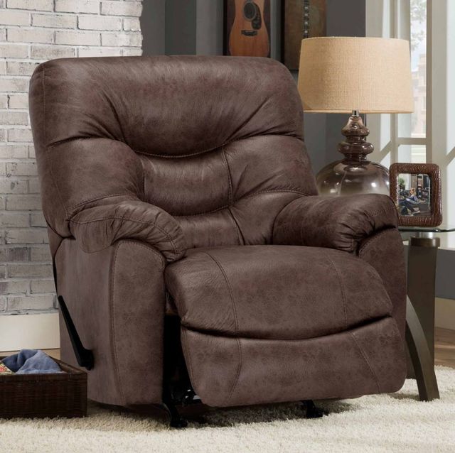 Franklin™ Trilogy Marshall Mink Manual Swivel Rocker Recliner-2