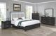 New Classic® Home Furnishings Odessa 4-Piece Charcoal Gray California King Panel Bedroom Set-1