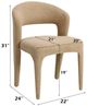 ACME Furniture Lidi 2-Piece Light Brown Side Chair Set-2