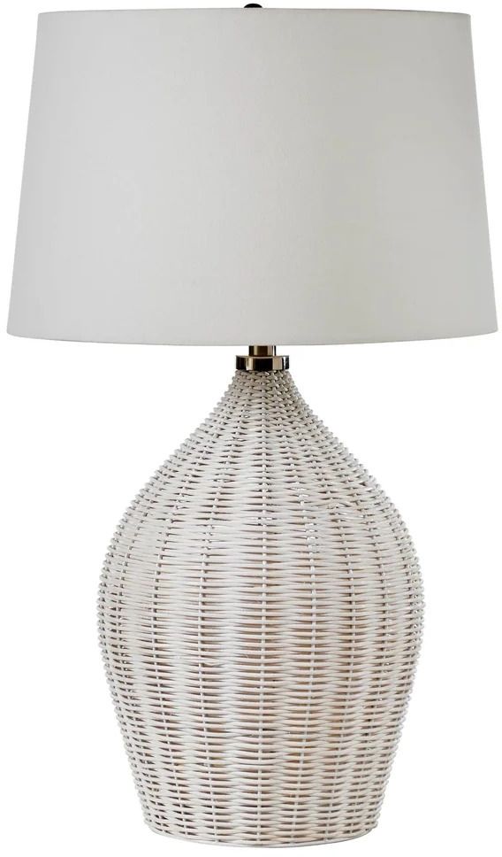 LH Home Skye Oceana White Table Lamp-0