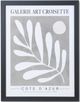 Stylecraft Cote Dazur I Gray/White Wall Art-0