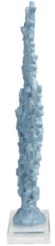 Deco Marche Blue Coral Sculpture-1