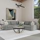 Flexsteel® Customizable Sky 5-Piece Fabric Sectional-1