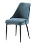 Salle à manger 5 morceaux de Mazin Furniture  - chaise Bleu-2