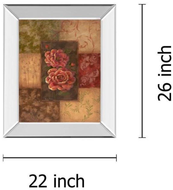 Classy Living Vivian Flasch Camellias On Chocolate Wall Art-2