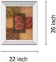 Classy Living Vivian Flasch Camellias On Chocolate Wall Art-2