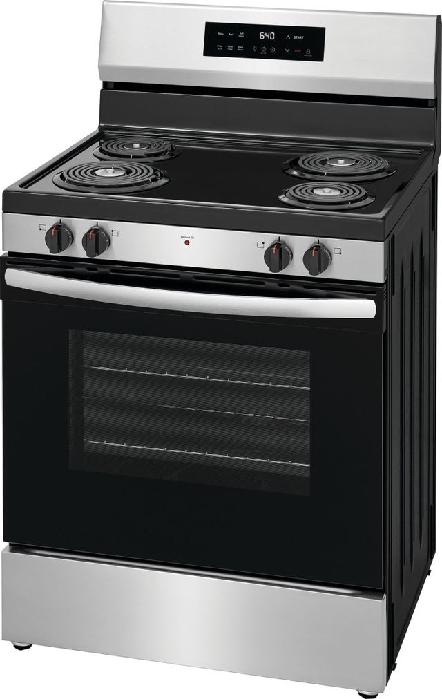 Frigidaire® 30” Stainless Steel Freestanding Electric Range-2