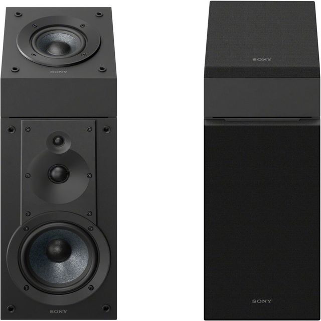 Sony® CS Speaker 5.1" Black Bookshelf Speaker-1