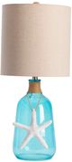 Crestview Collection Ocean Breeze Beige/Light Blue Table Lamp-0