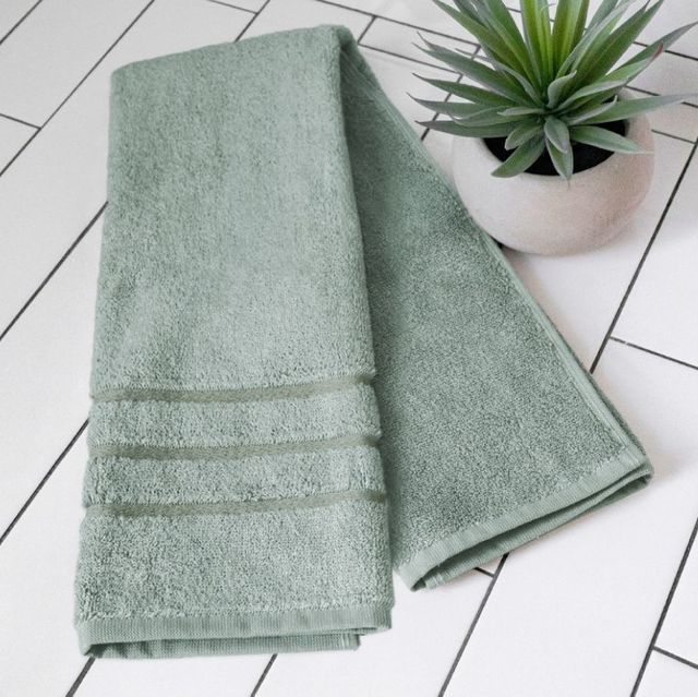 Cariloha Ocean Mist Viscose and Turkish Cotton Blend Hand Towel-4