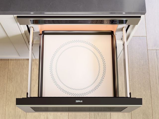 Zephyr 1.2 Cu. Ft. Stainless Steel Microwave Drawer-3