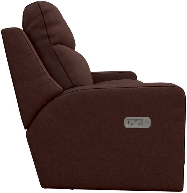 La-Z-Boy® Emmons Brick Power Reclining Sofa with Headrest and Lumbar-2