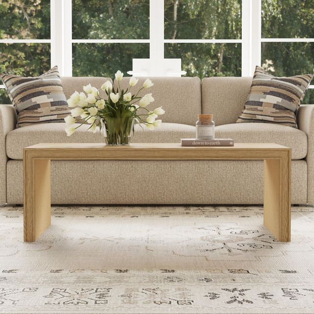 Flexsteel® Waterfall Oak Rectangular Coffee Table-8