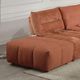 ACME Furniture Loanna Coral Red Ottoman-1