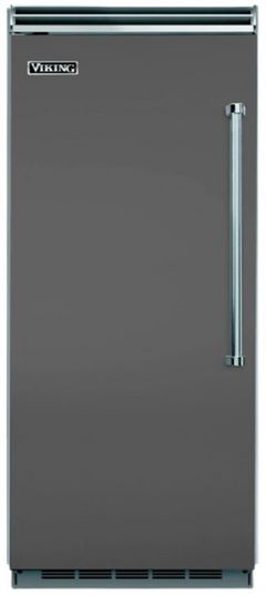 Viking® 5 Series 15.9 Cu. Ft. Damascus Gray Left Hinge Column Freezer
