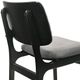 Armen Living Lima Black Dining Accent Chairs-2