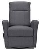 Mazin Furniture Gage Dark Gray Glider Recliner Chair-1