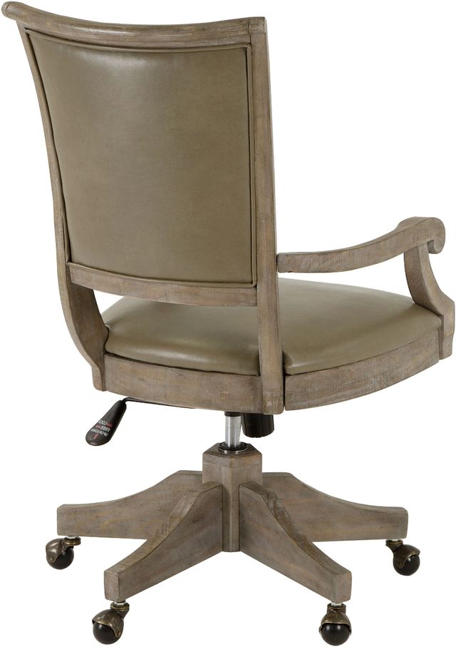 Magnussen Home® Lancaster Dovetail Gray Swivel Chair-3