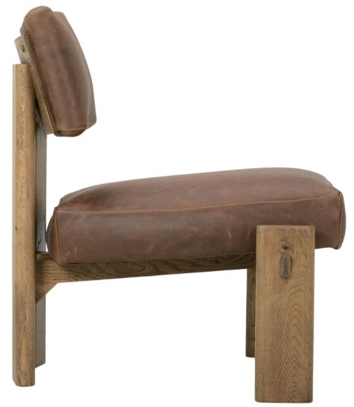 Rowe® Customizable Cassius Leather Chair-2