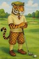 Stylecraft Tiger Golfing Wall Art-2