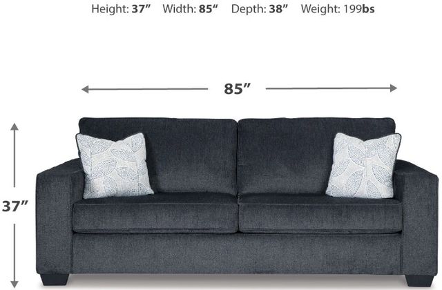 Signature Design by Ashley® Altari Slate 85" Queen Sofa Sleeper-3