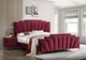 Furniture of America® Florizel Red Nightstand-2