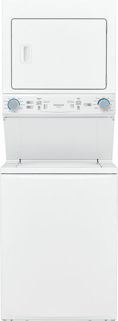 GE Electric Stacked Laundry Center with 2.3-cu ft Washer and 4.4-cu ft Dryer